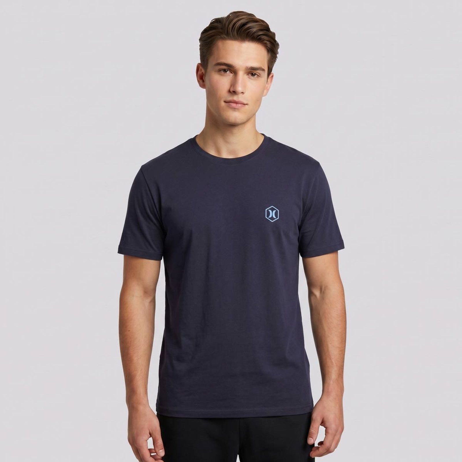 Camiseta Hurley Silk Hexa Marinho