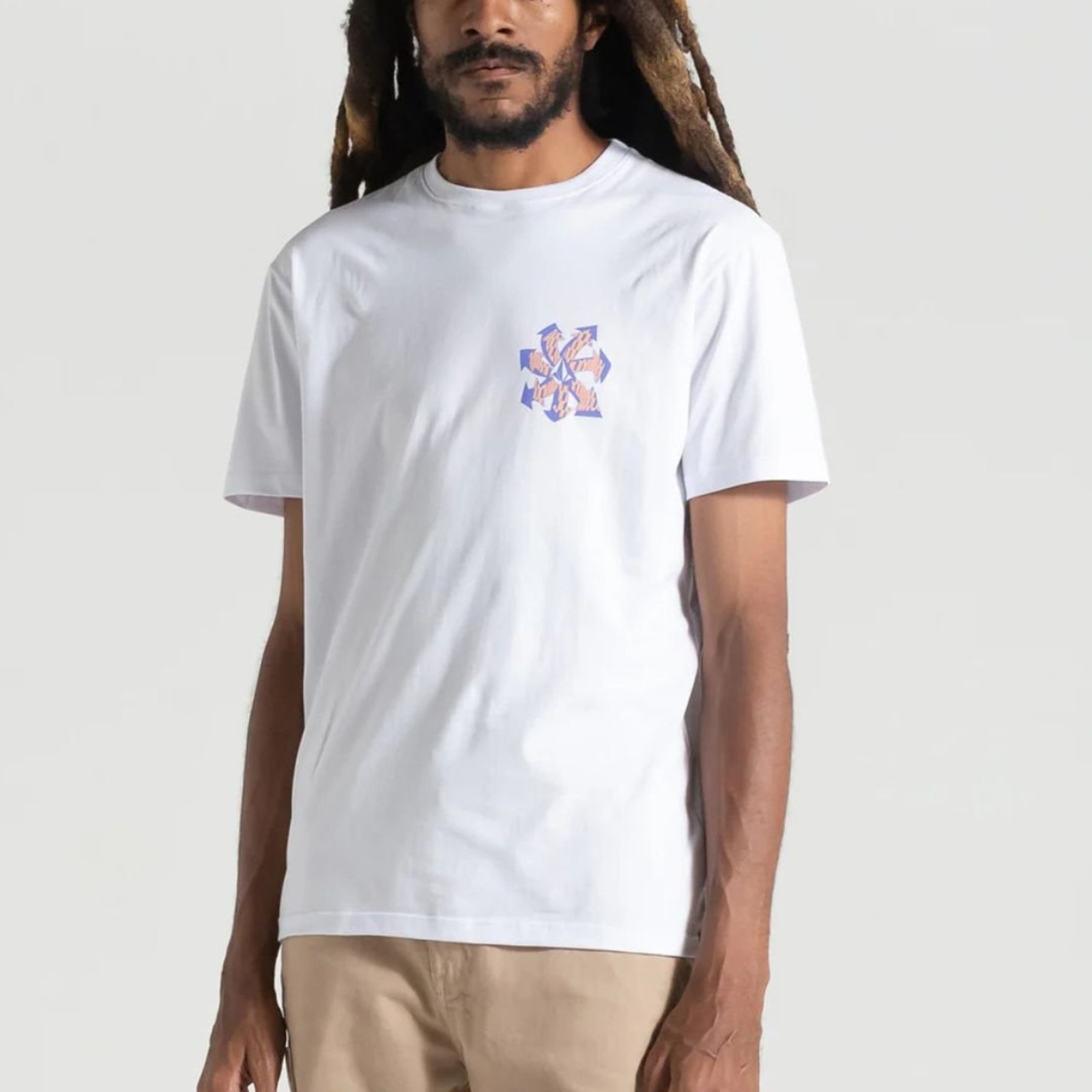Camiseta Volcom Typhoon - BRANCO