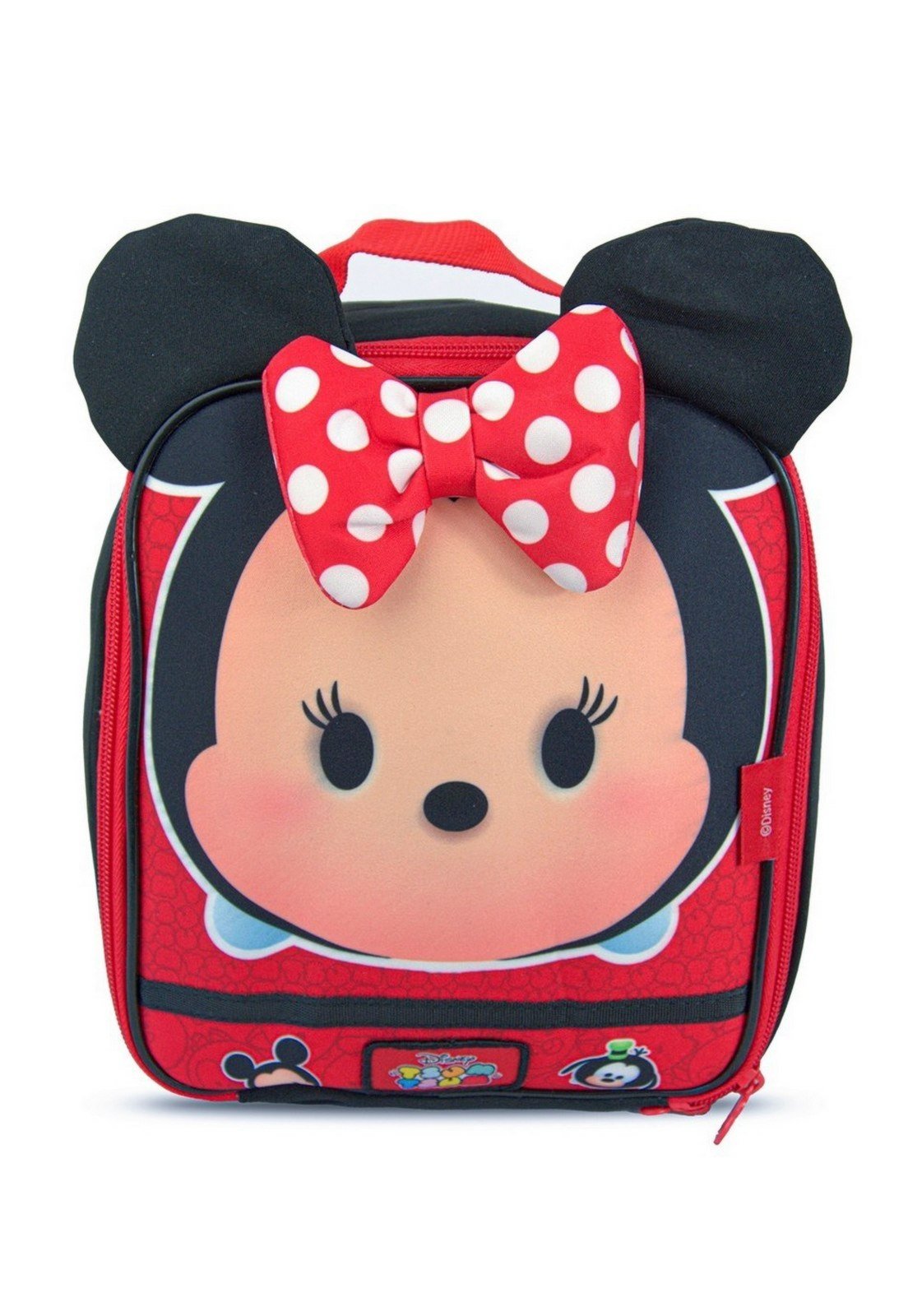 Infantil - Lancheira Minnie Mouse Feminina Disney Escolar Resistente