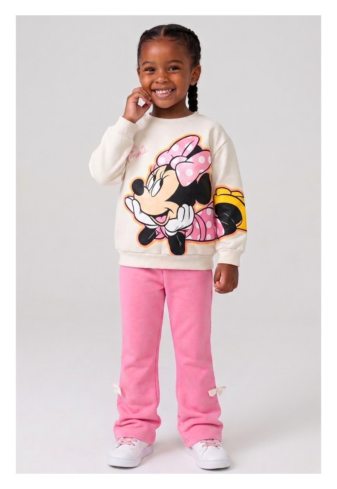 Infantil - Conjunto Disney Feminino Minnie Oversized