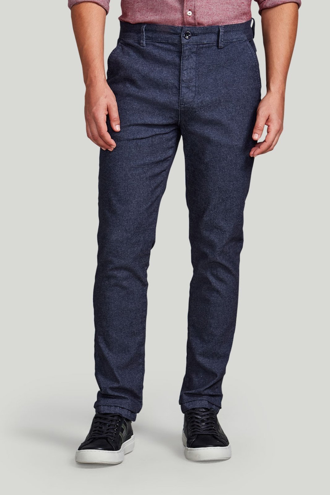 HIGHSTIL Calça Sarja Slim Fit – Azul Marinho