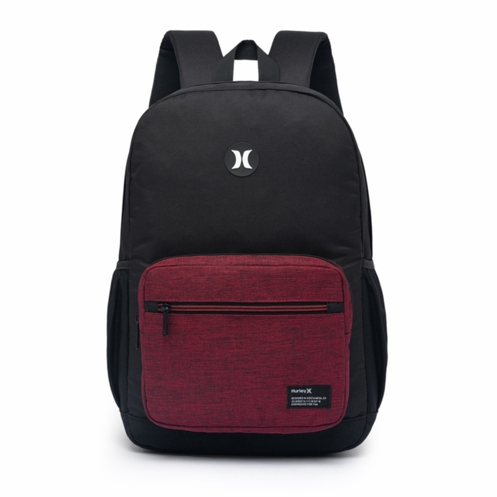Mochila Bolsa De Costas Hurley Masculina Original Escolar Resistente