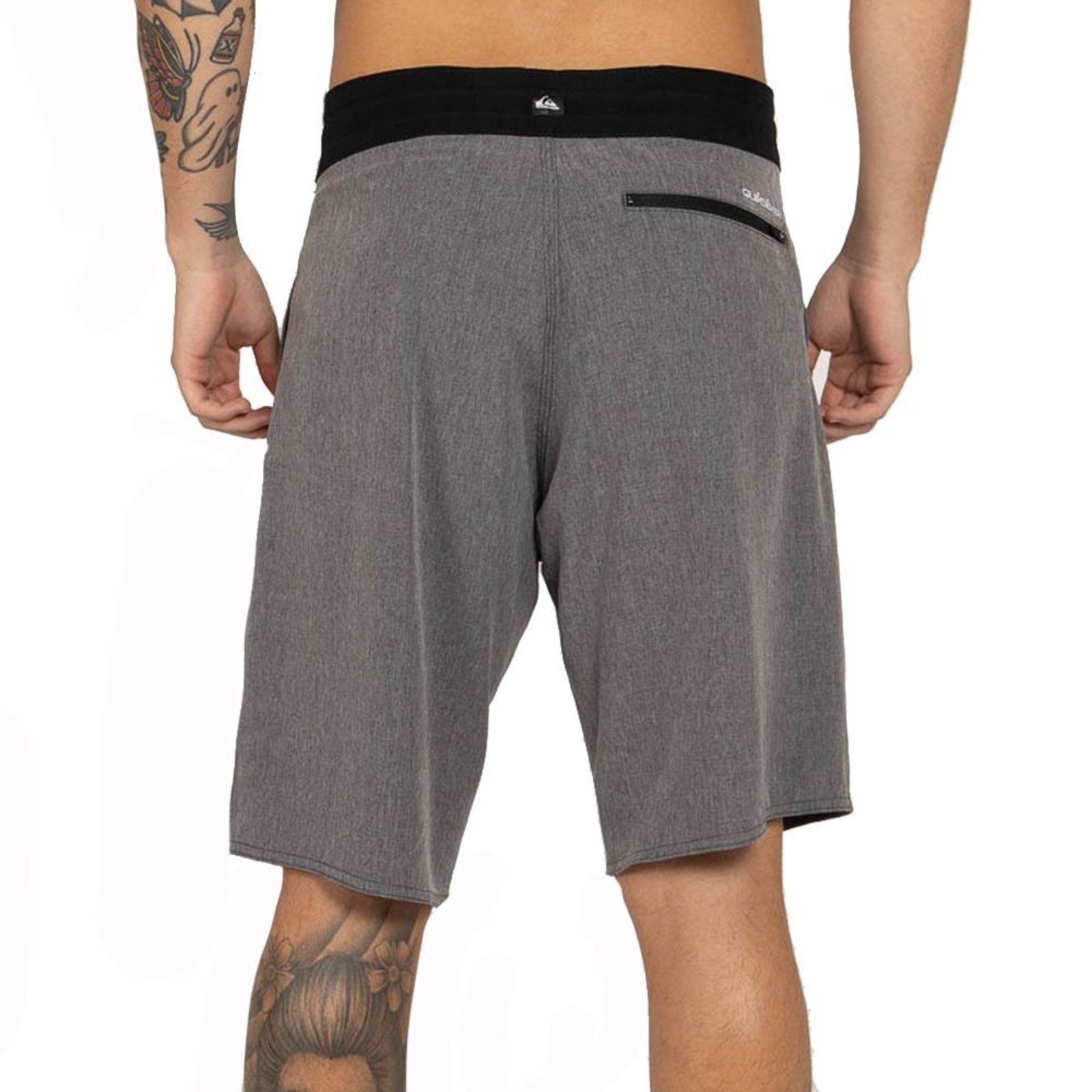 Bermuda Quiksilver Street Trunk Heather 20" WT25 Cinza"
