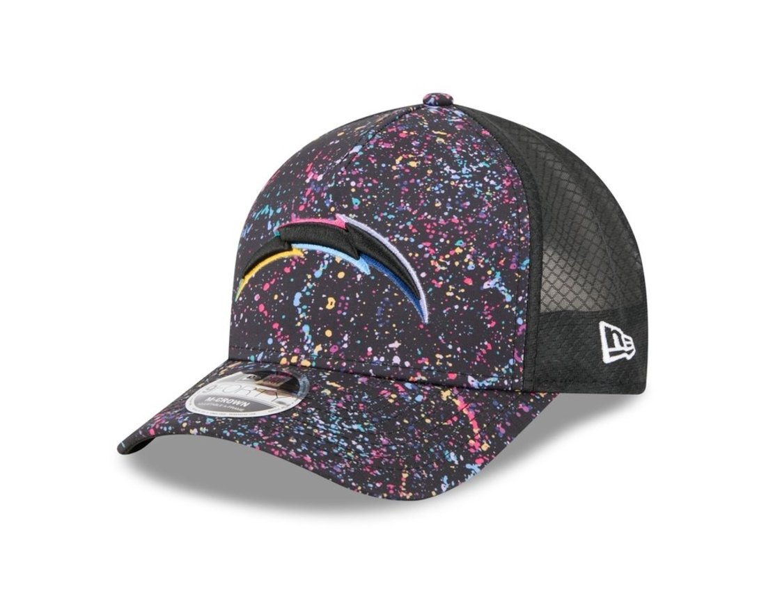 Bone New Era 9FORTY M-Crown A-Frame Los Angeles Chargers NFL Preto