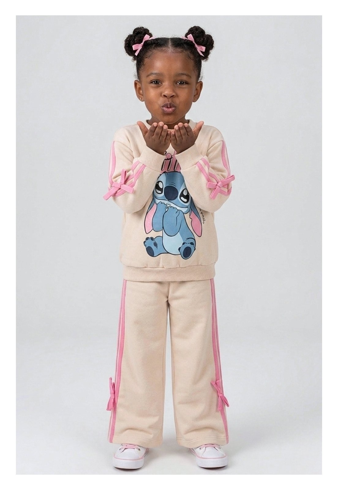 Infantil - Conjunto Disney Feminino Stitch Oversized
