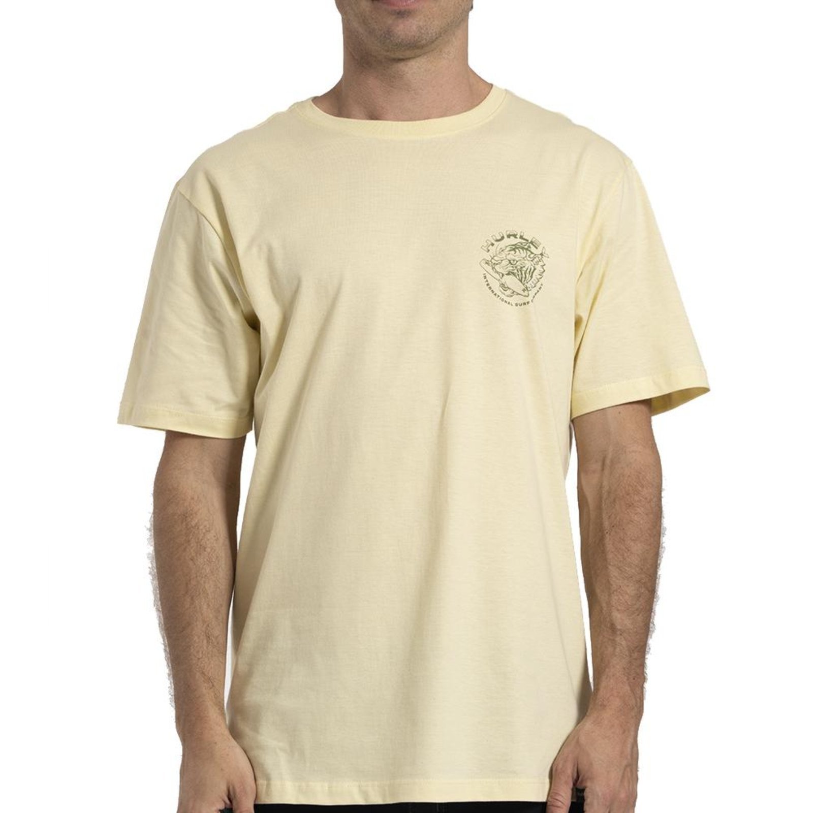 Camiseta Hurley Tiger WT26 Masculina Amarelo