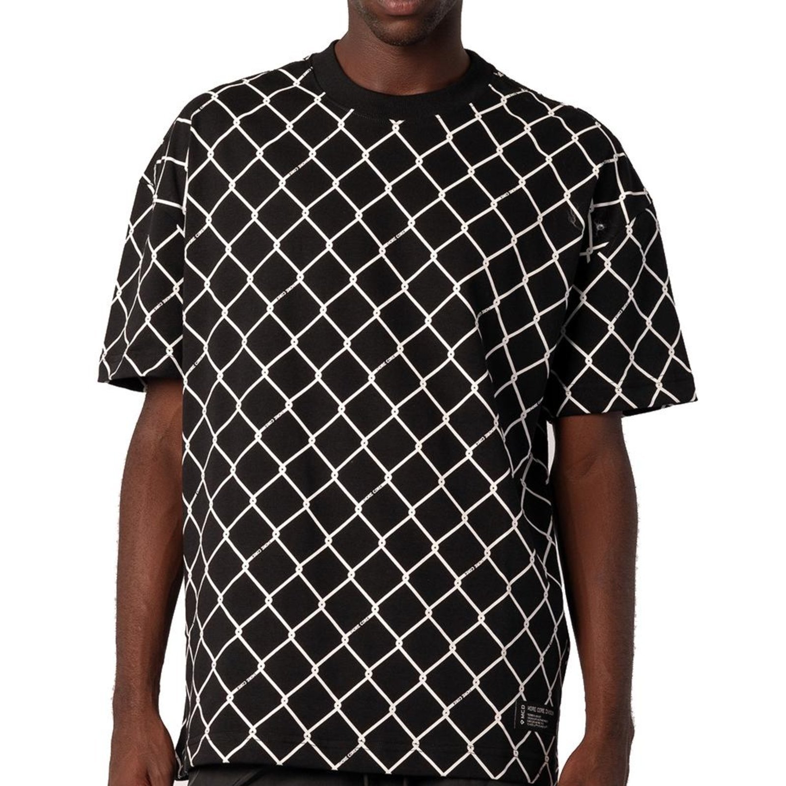 Camiseta MCD Box Fit Alambrado SM26 Masculina Preto