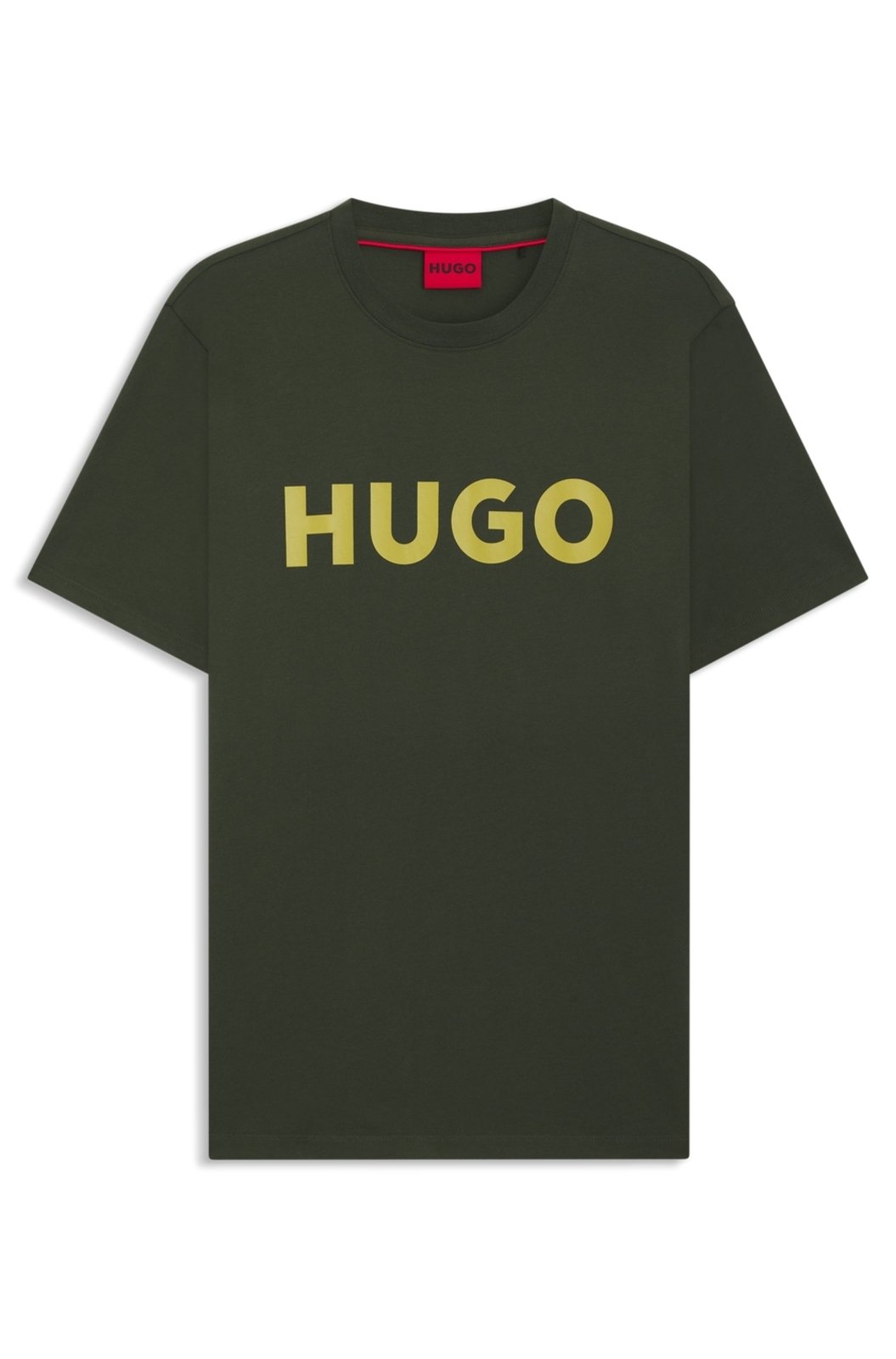 Camiseta De Ajuste Regular Em Algodão Com Estampa