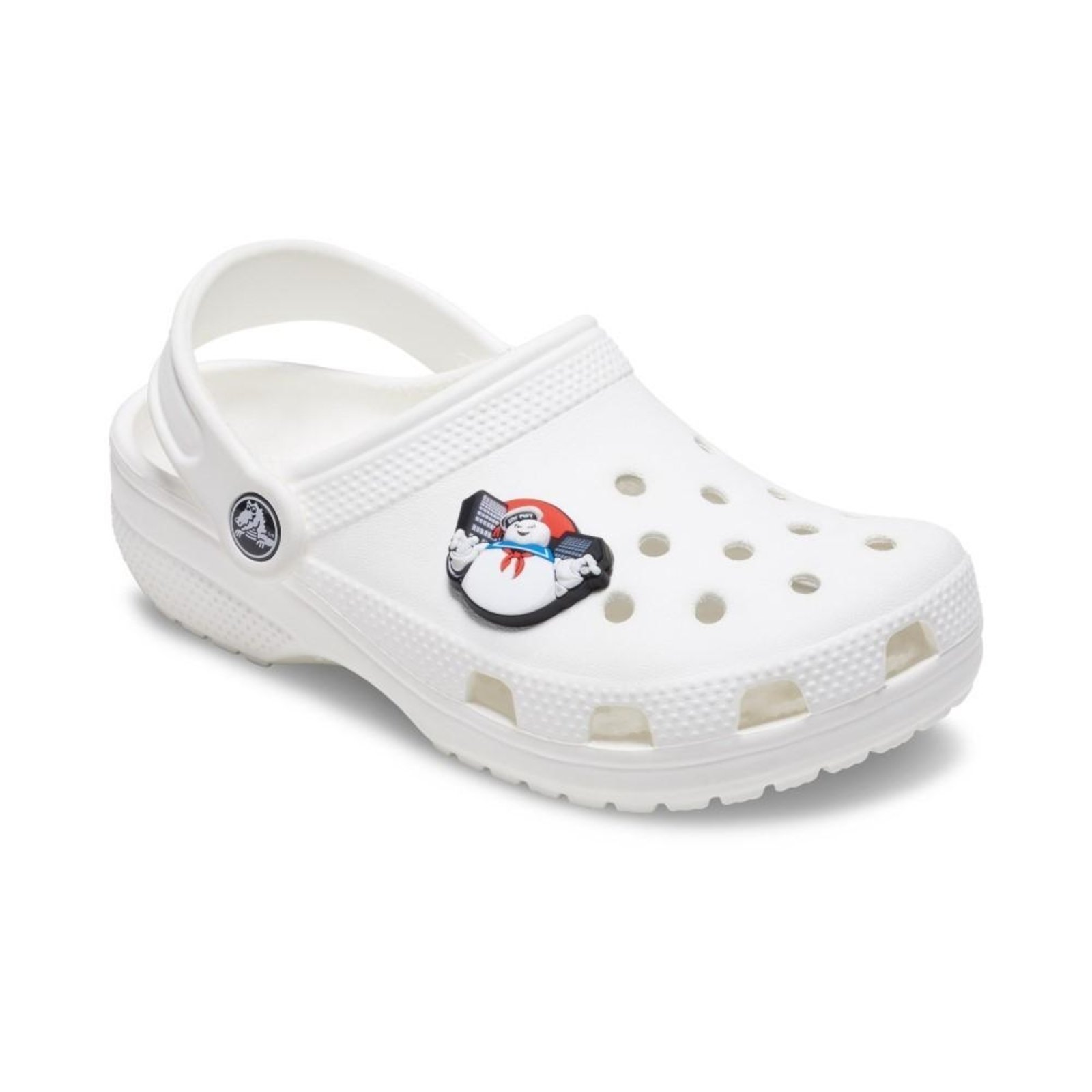 Vista 3 Infantil - Jibbitz™ Ghostbusters Stay Puft Crocs branco