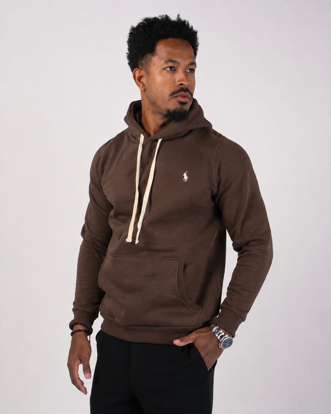 Moletom RL Fleece Marrom