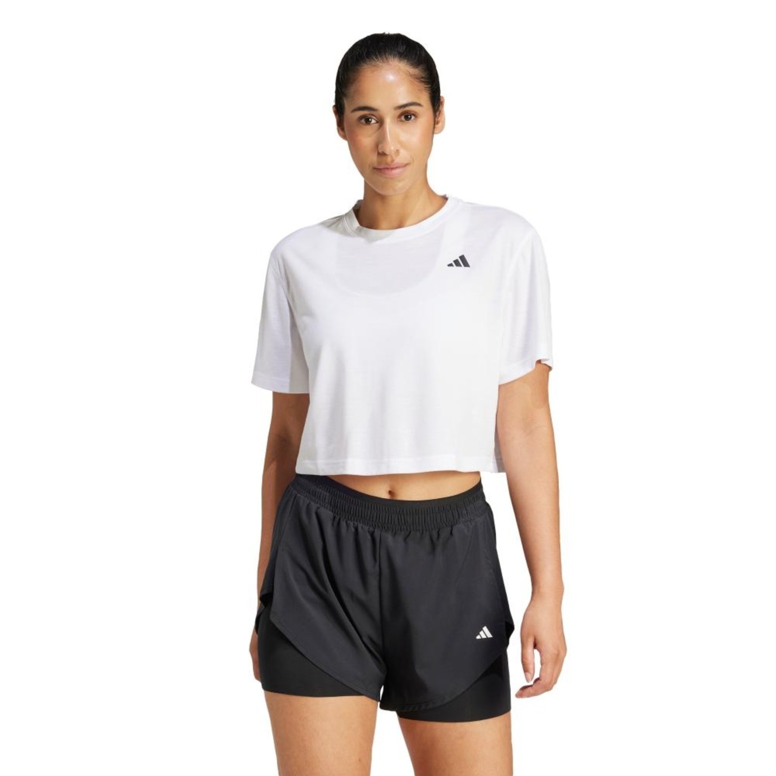 Camiseta Treino Boxy Essentials adidas Performance Branco