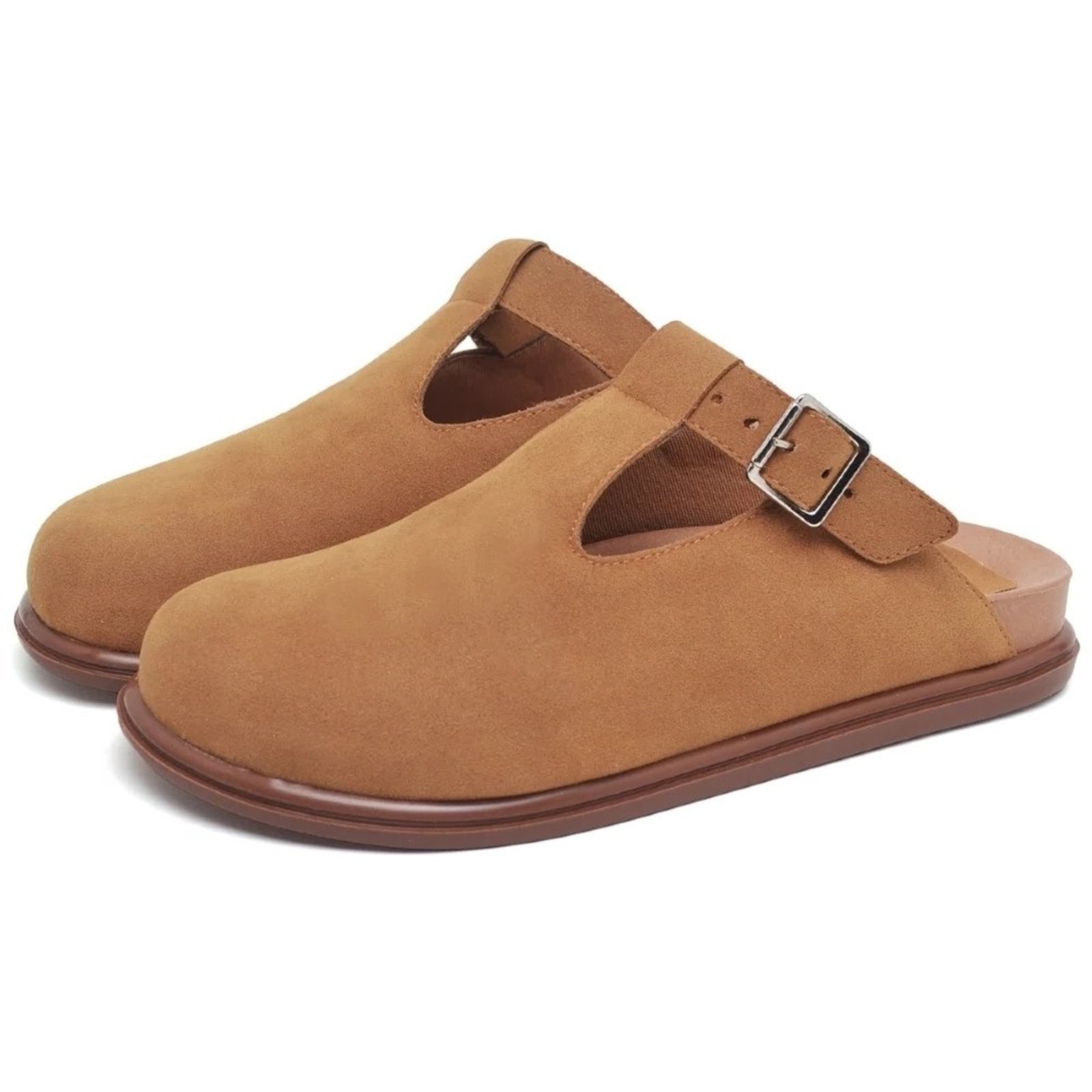 Mule Clog Babuche Mocha Feminino DUBUY 1902FG