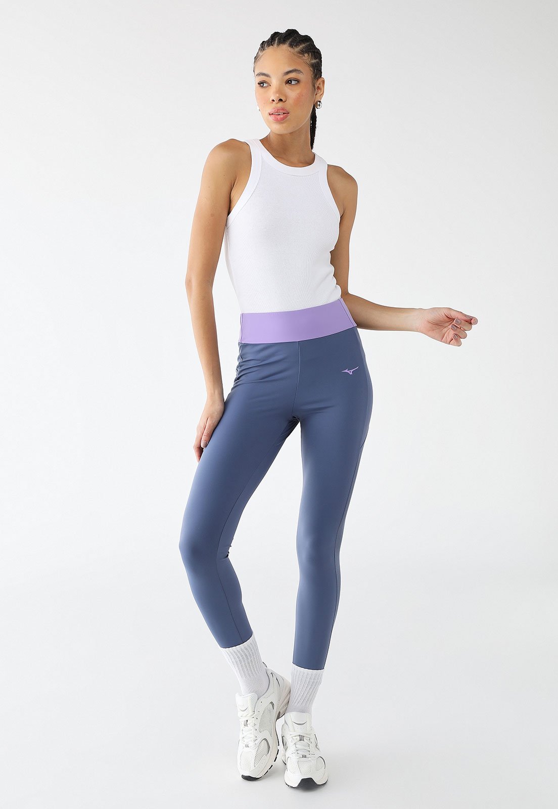 Vista 3 Legging Mizuno Ajustada Soul N III azul Mizuno azul