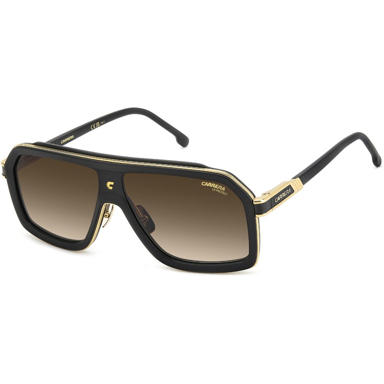 Óculos de Sol Carrera 1053 S TI 003 6086 Preto Masculino