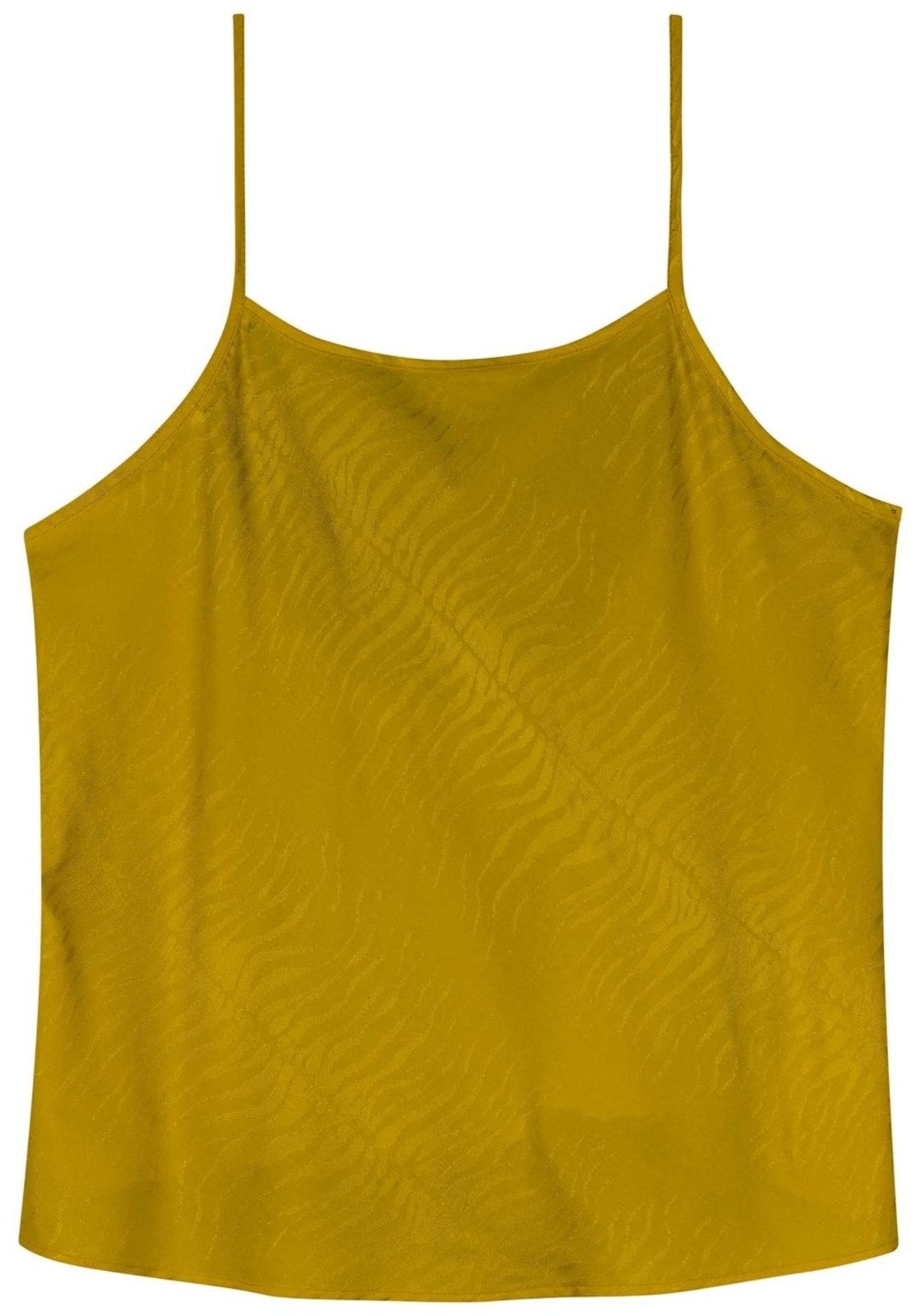 Vista 2 Blusa Lez a Lez Regata Fluida De Alças Em Jacquard Zebra poás Lez a Lez poás