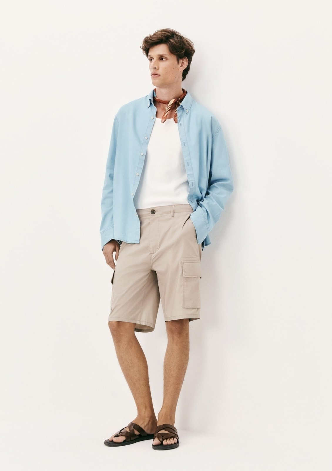 Bermuda Masculina Cargo Reta Hering