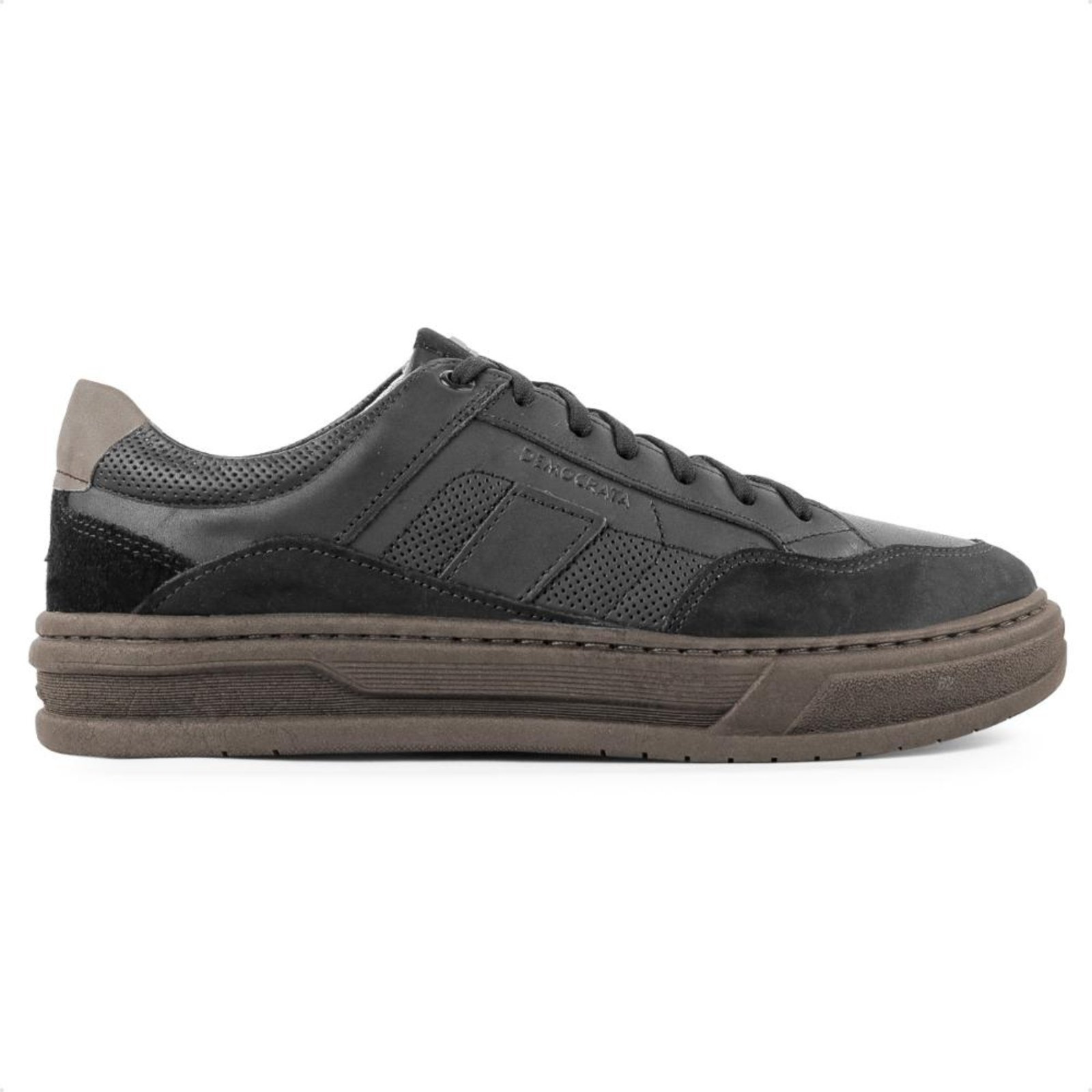 Sapatênis Democrata Denim Wide Masculino Preto