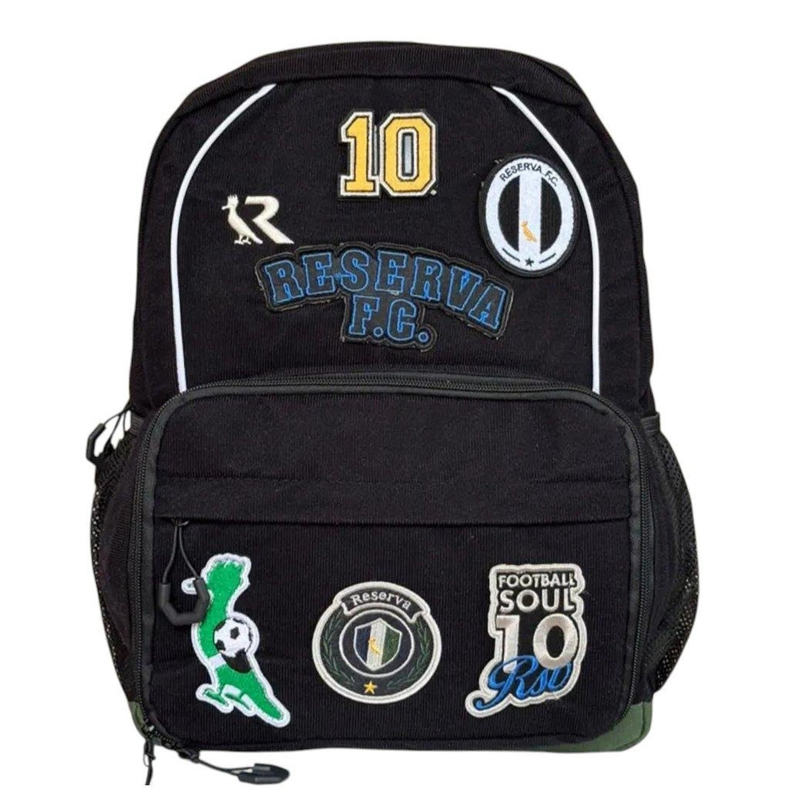 Mochila Reserva FC Patchs Preto Masculino