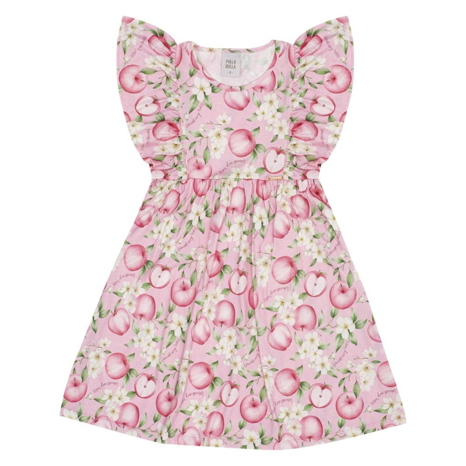 Infantil - Vestido Rosa Pulla Bulla Menina - 53418-1265