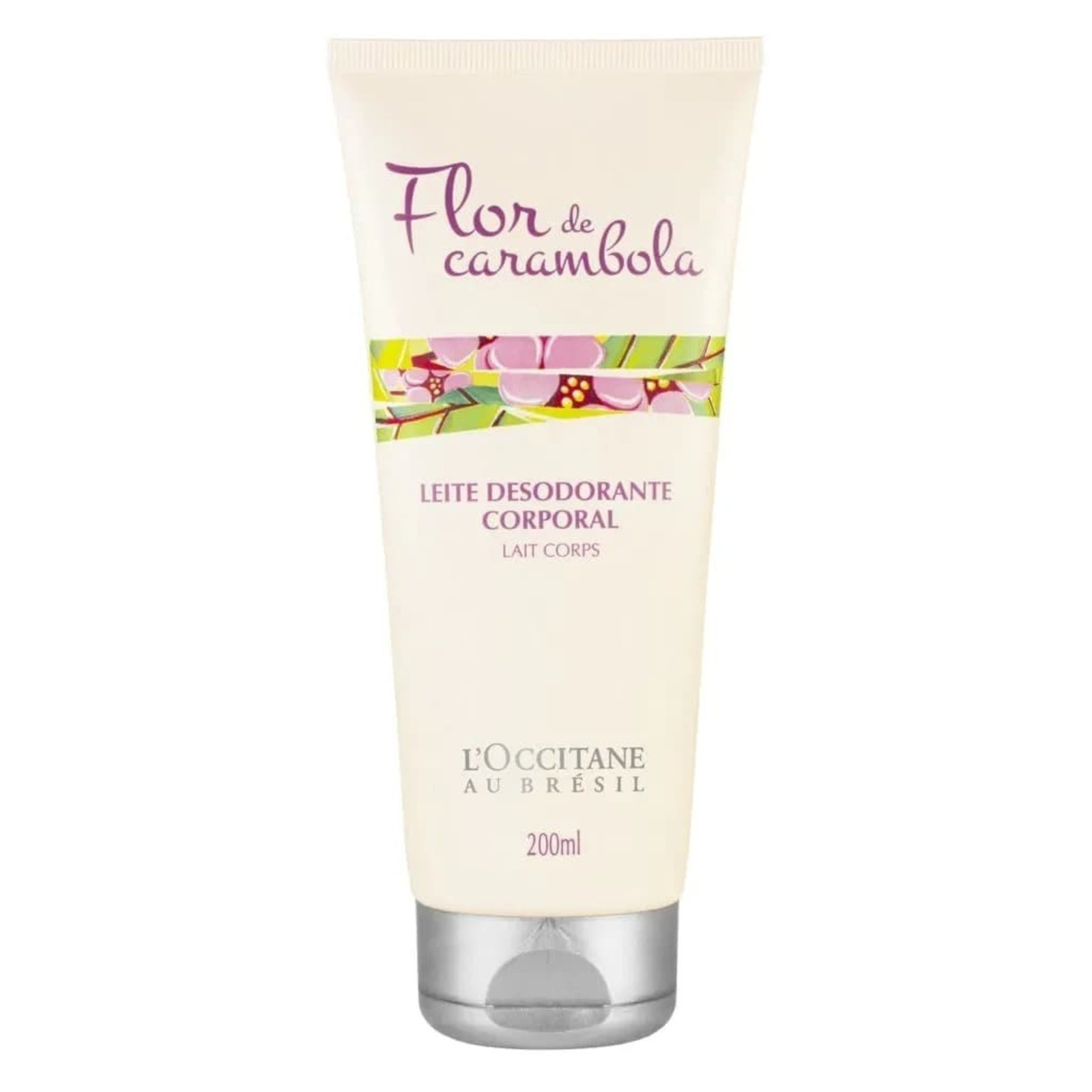 Leite Desodorante Corporal Flor de Carambola L’Occitane Au Brésil 200ml