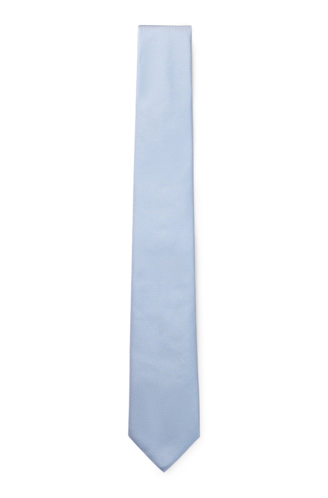 Gravata Jacquard De Seda Com Micropadrão
