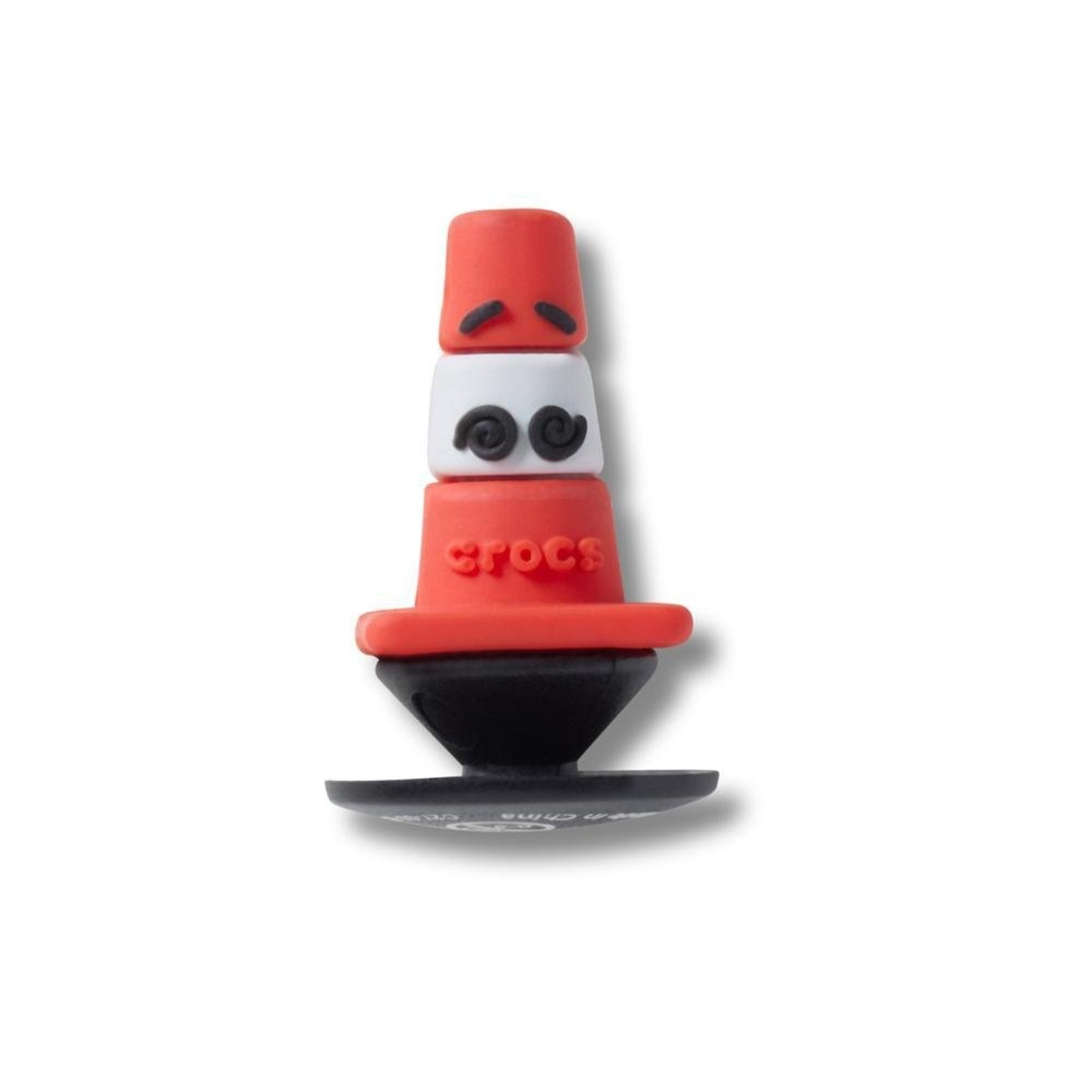 Infantil - Jibbitz™ Pequeno Cone de Trânsito 3D Único Branco
