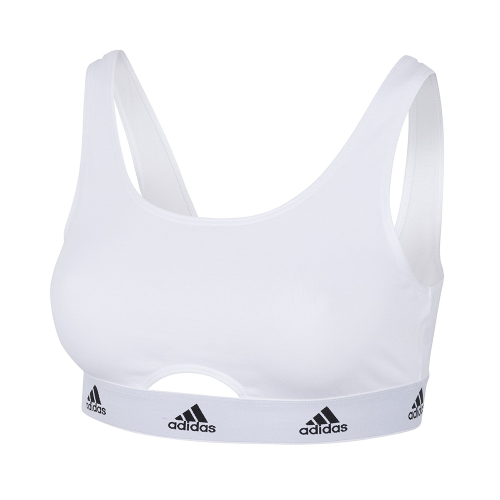 Top Decote Cavado adidas Underwear Branco