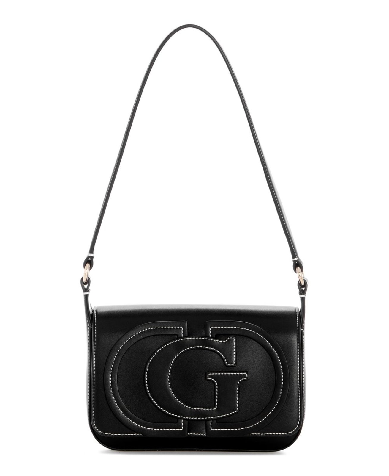 Bolsa Guess Ruby Shoulder Flap Preto