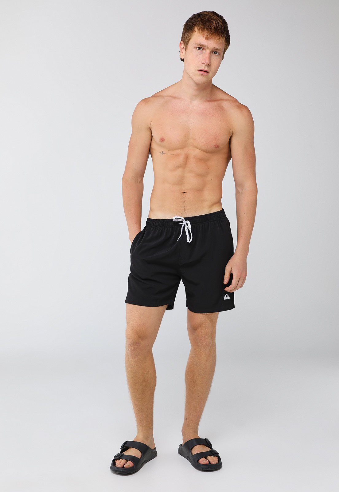 Bermuda Masculina Quiksilver Boardshort Everyday 19 Preta