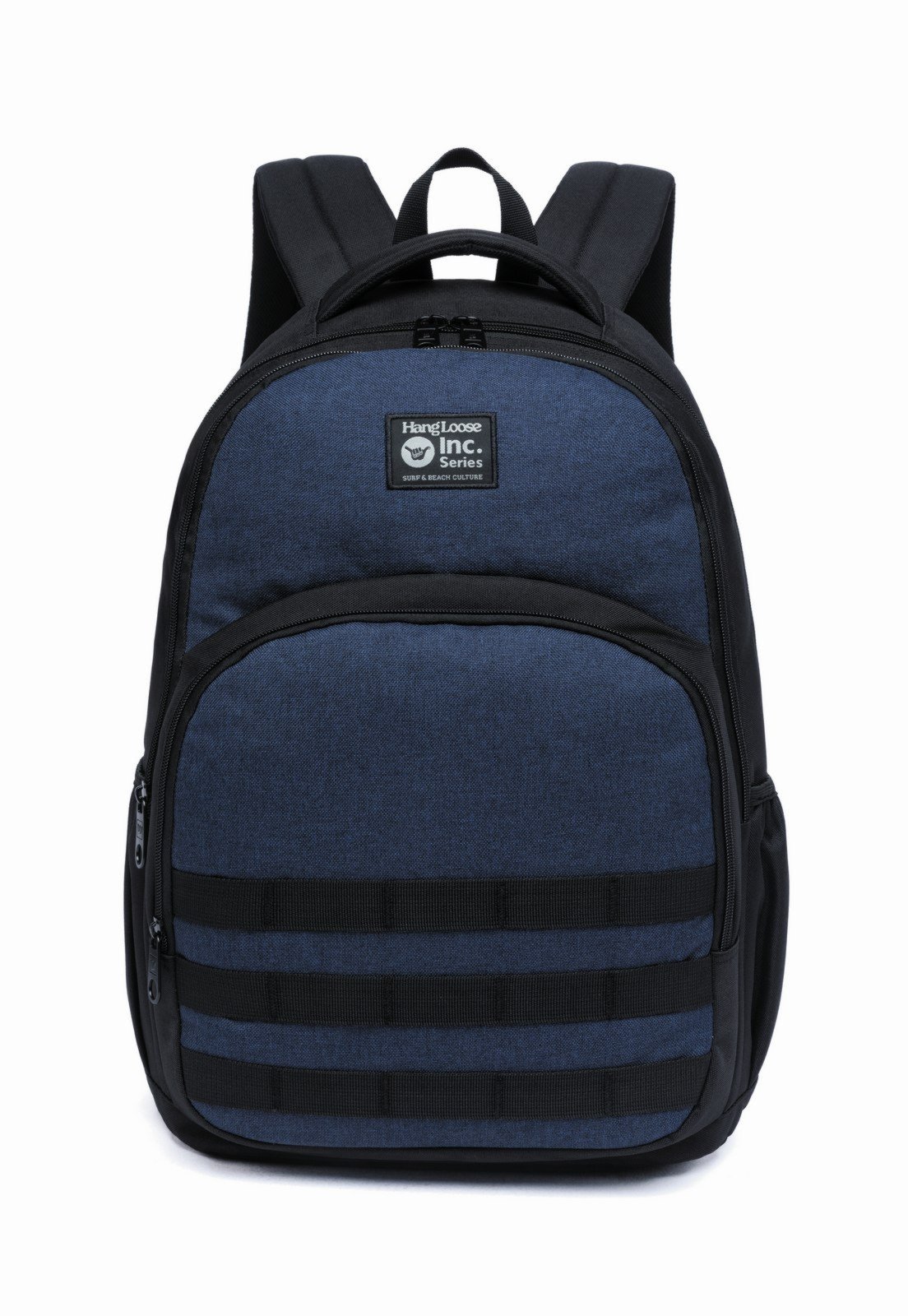 Mochila Bolsa Masculina Faculdade Casual Hang Loose Reforçada