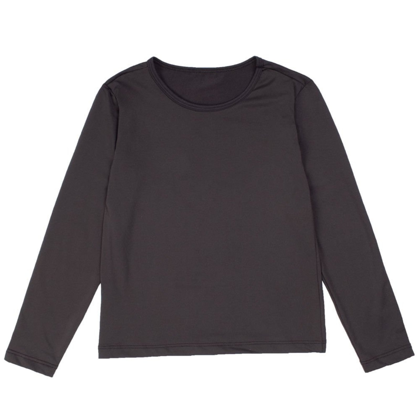 Infantil - Blusa Térmica Juvenil Estilo do Corpo Preto