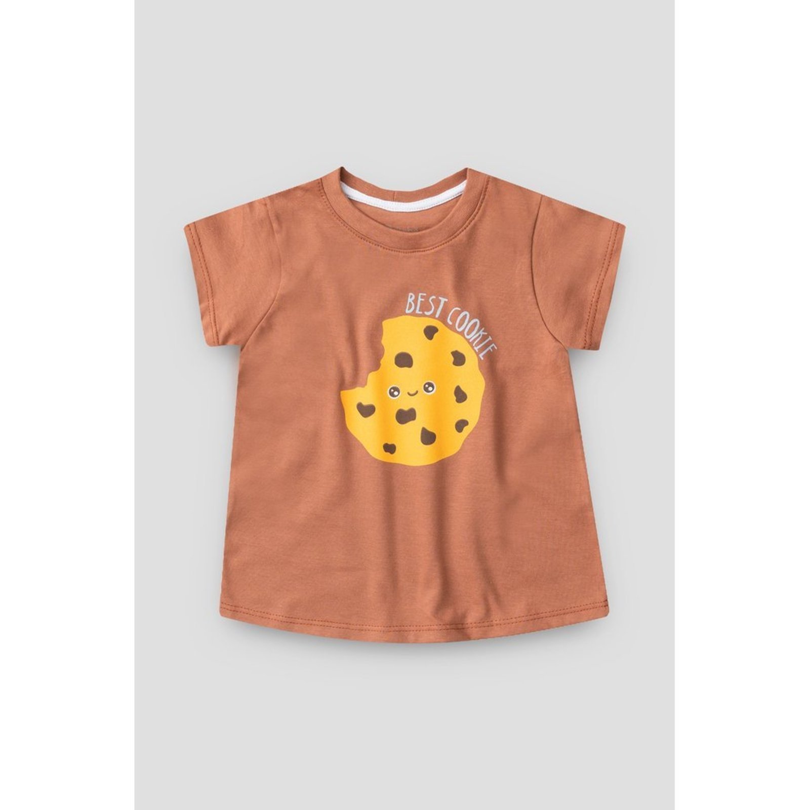 Infantil - Camiseta do Papai Marrom Cookie