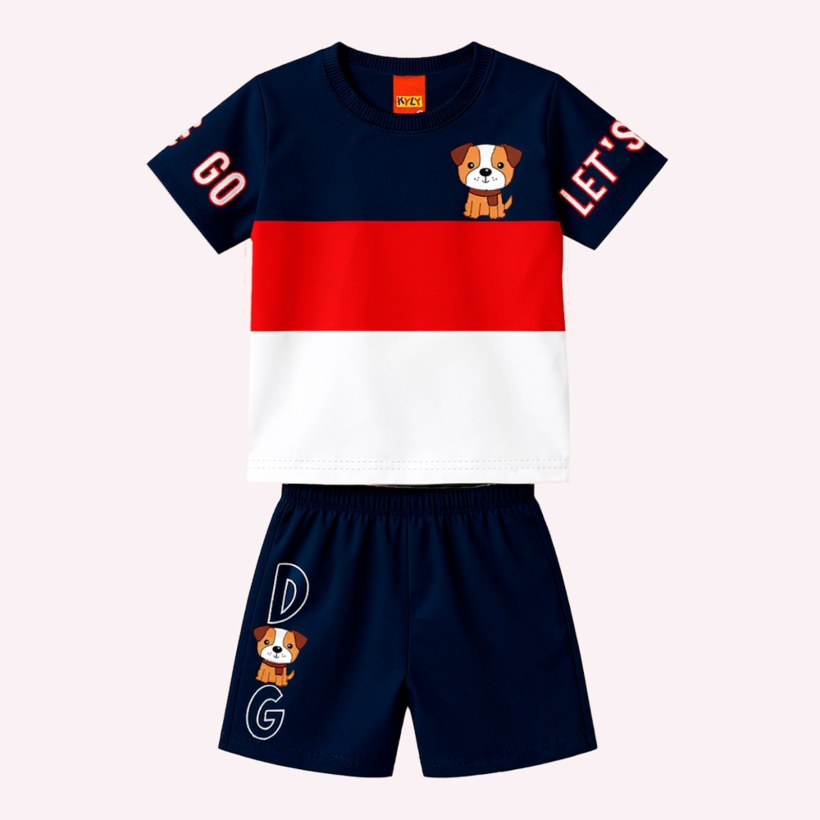 Infantil - Conjunto Cachorrinho Menino Kyly