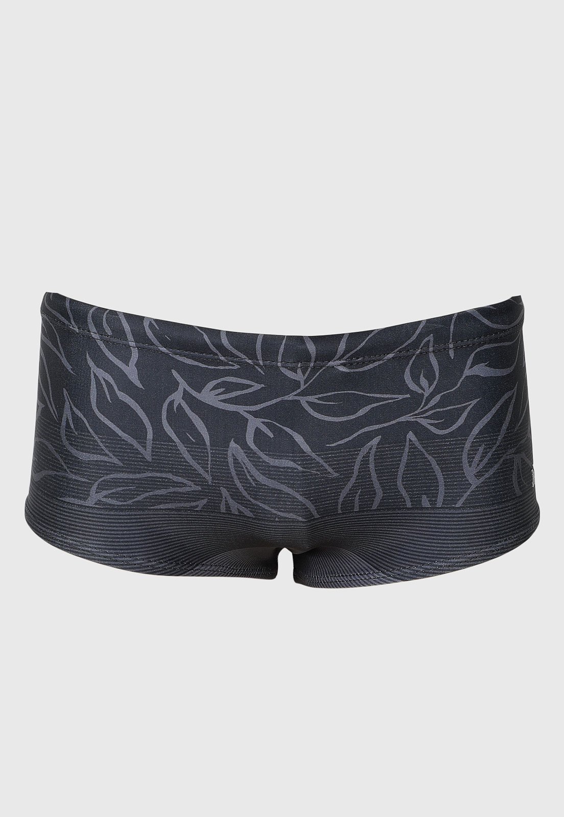 Sunga Masculina MASH Estampado Folhas Azul