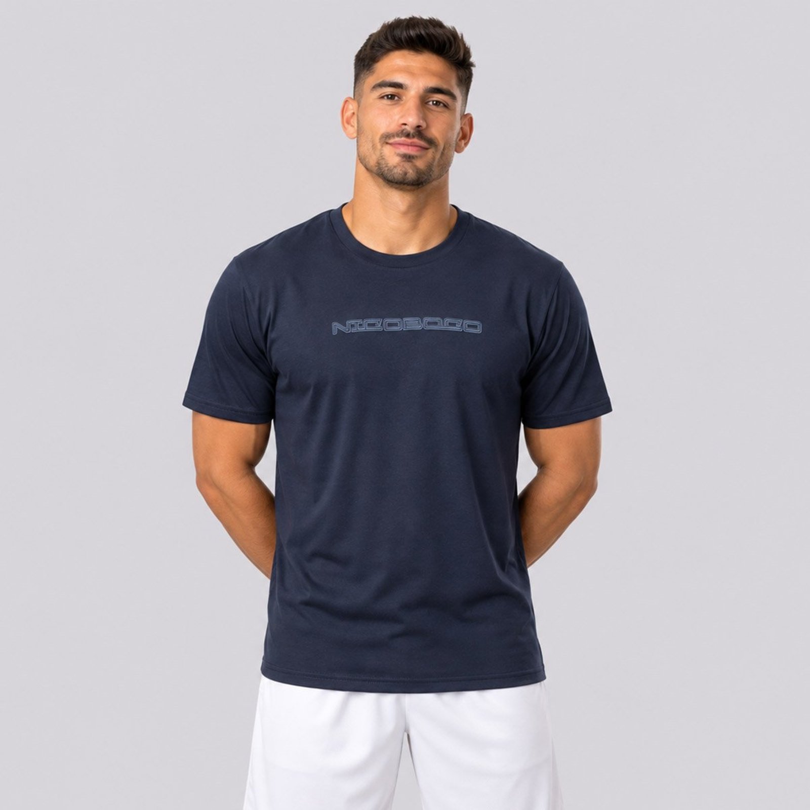 Camiseta Nicoboco Asteroid Marinho
