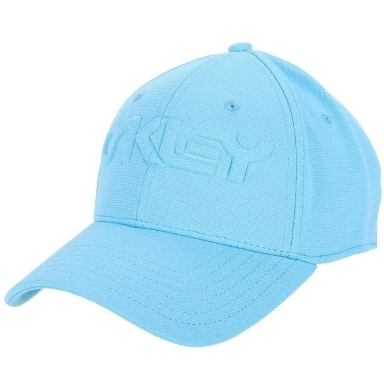 Boné Oakley 6 Panel Stretch Hat Embossed - BRIGHT BLUE