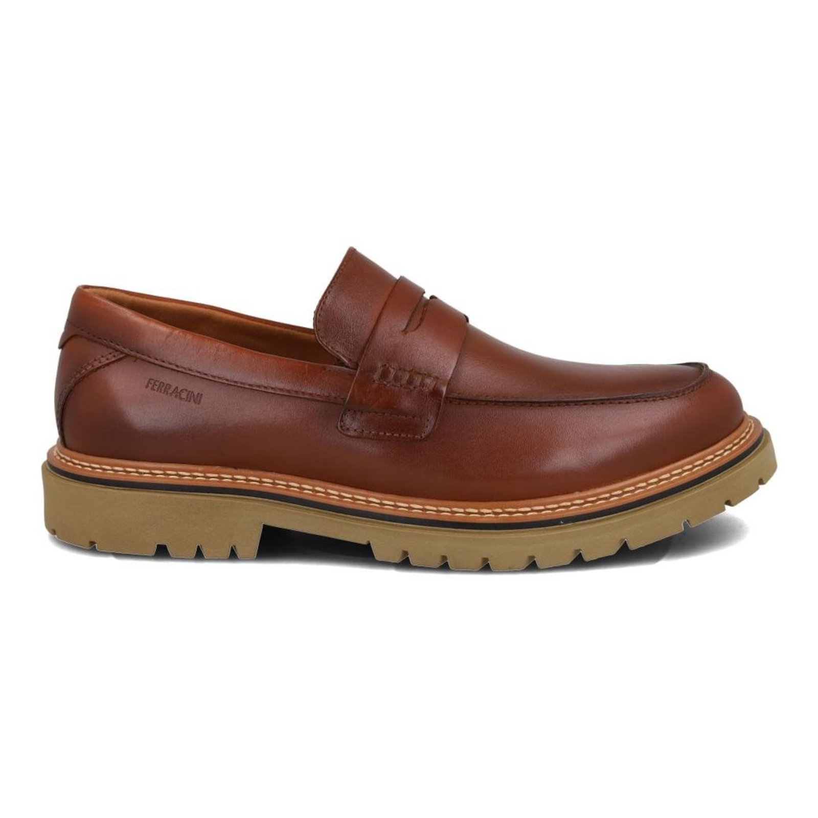 Mocassim Tratorado Masculino Ferracini Sider Marrom