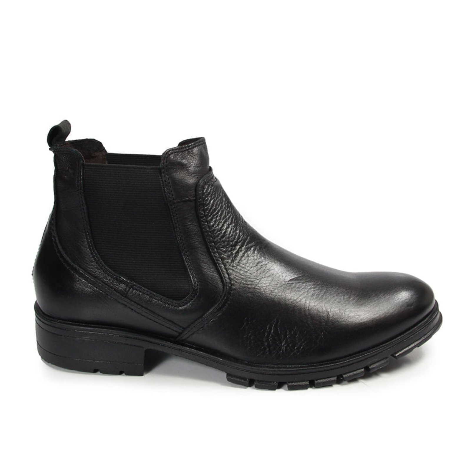 Coturno Rocker Couro Preto – ROC1352L