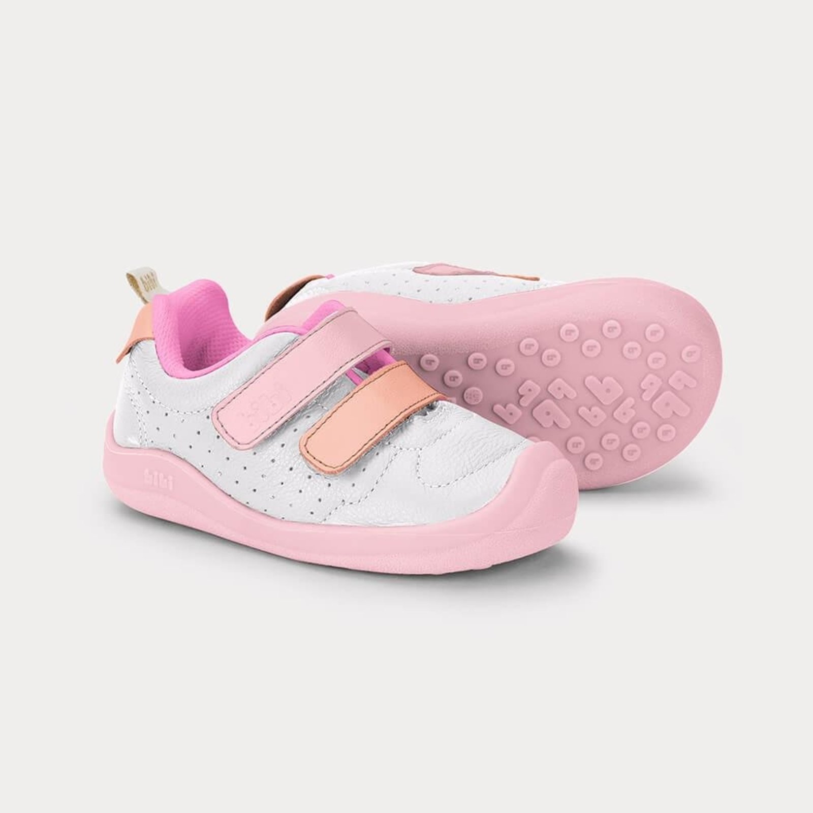 Infantil - Tênis Bibi Fisioflex 5.0 Branco com Rosa 1265134 18