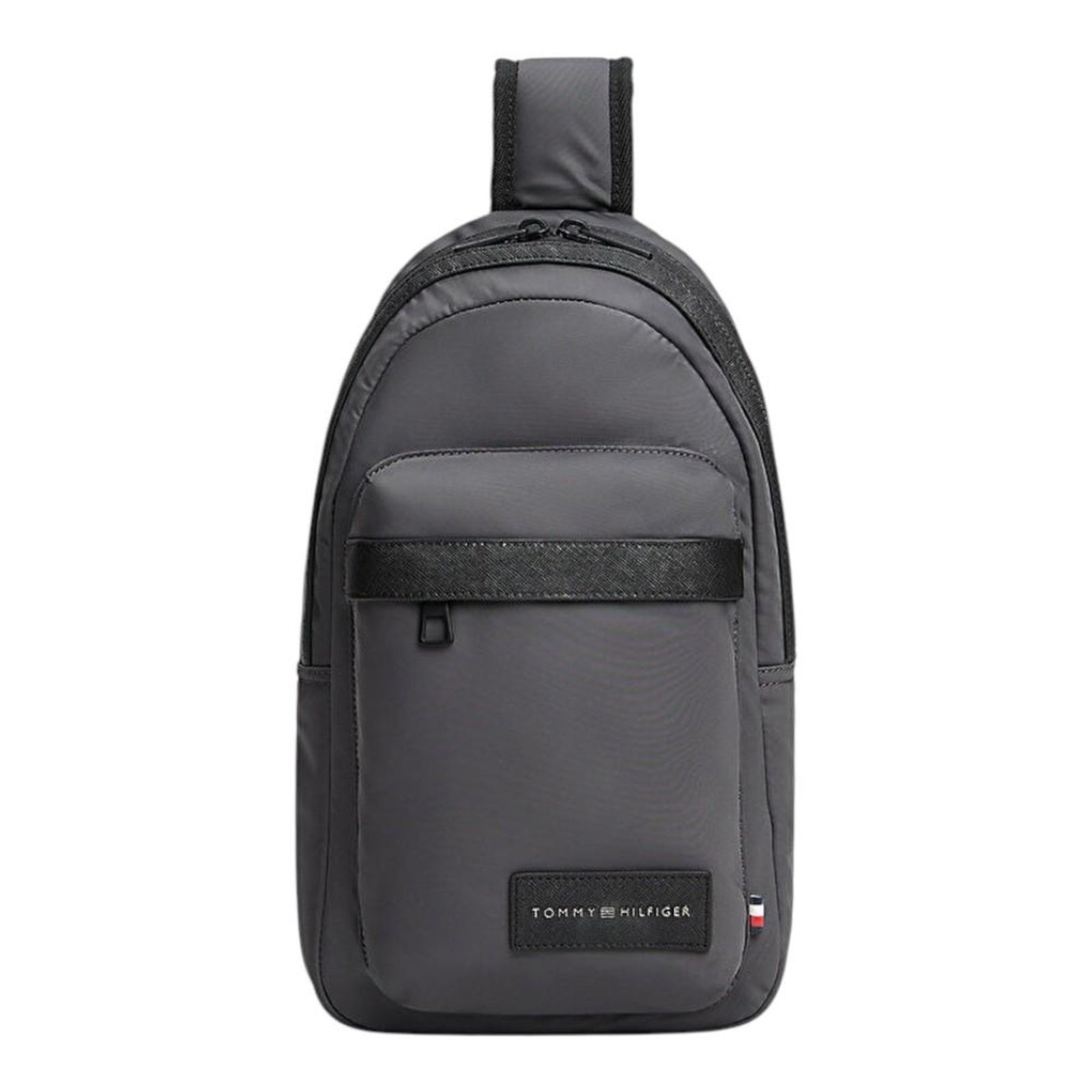 Vista 2 Bolsa Transversal Tommy Hilfiger Repreve Slingpack preto Tommy Hilfiger preto