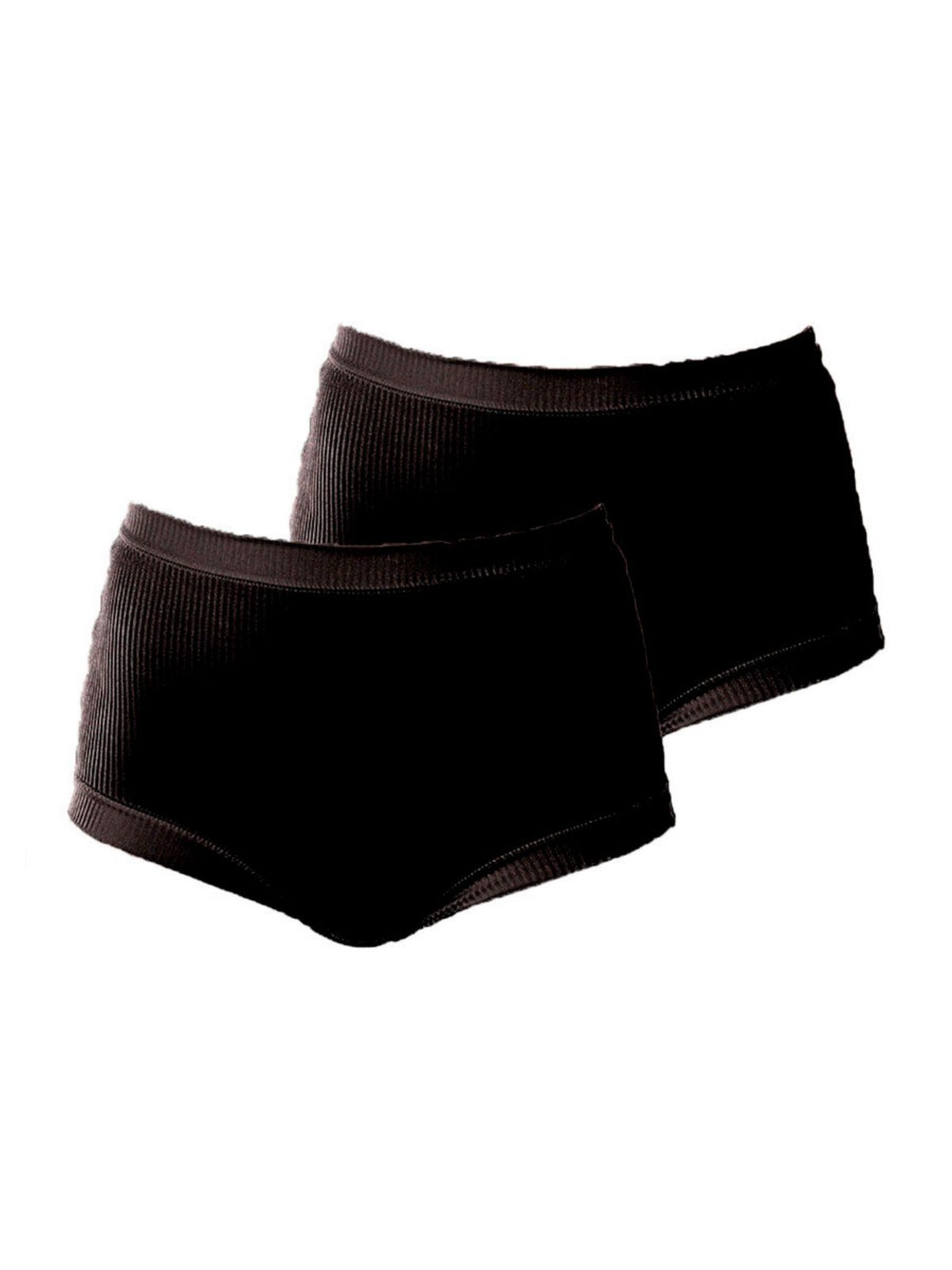 Kit com 2 Calcinhas Alta Bourbon Demillus 26406 Preto