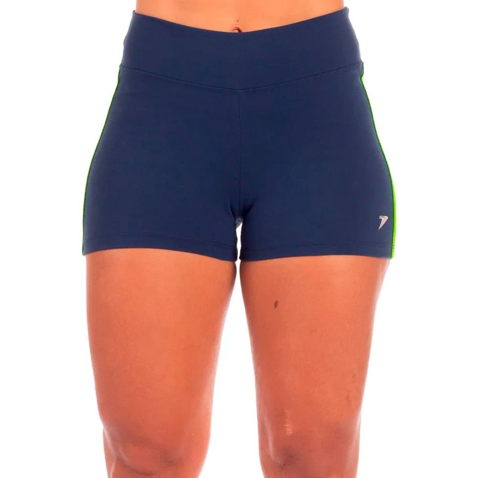 Short Feminino Poker Impacto Elastano Prime Marinho