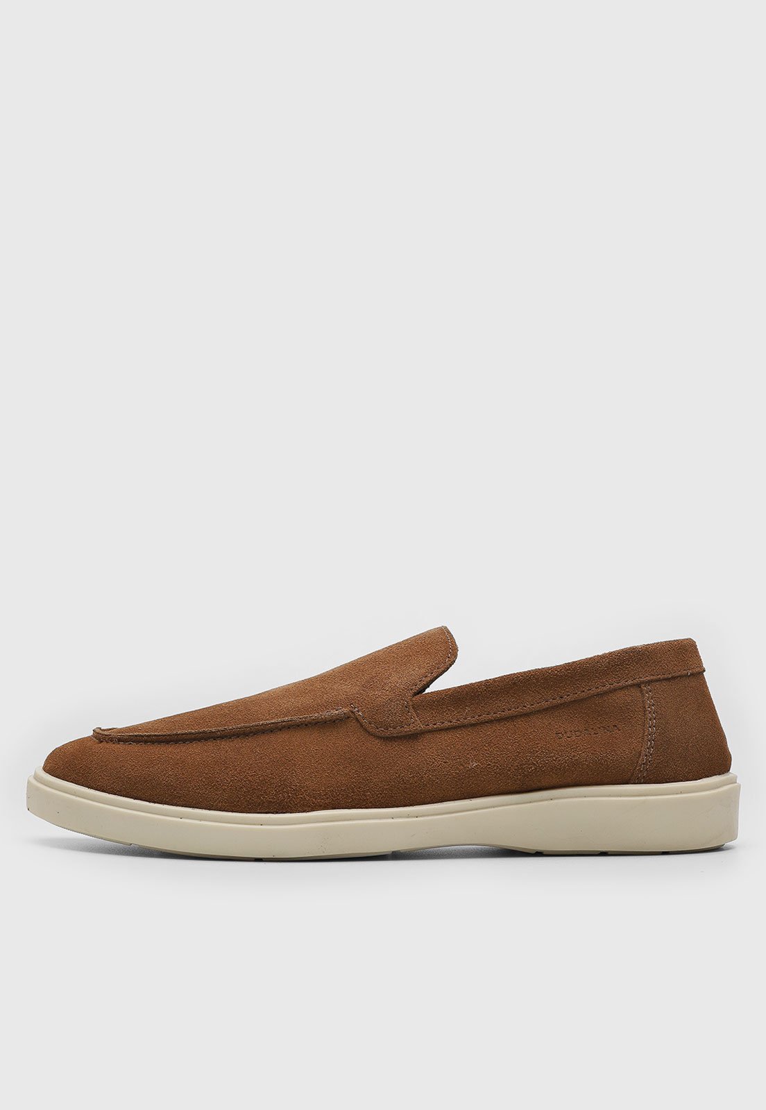 Mocassim Masculino Dudalina Camurça Marrom