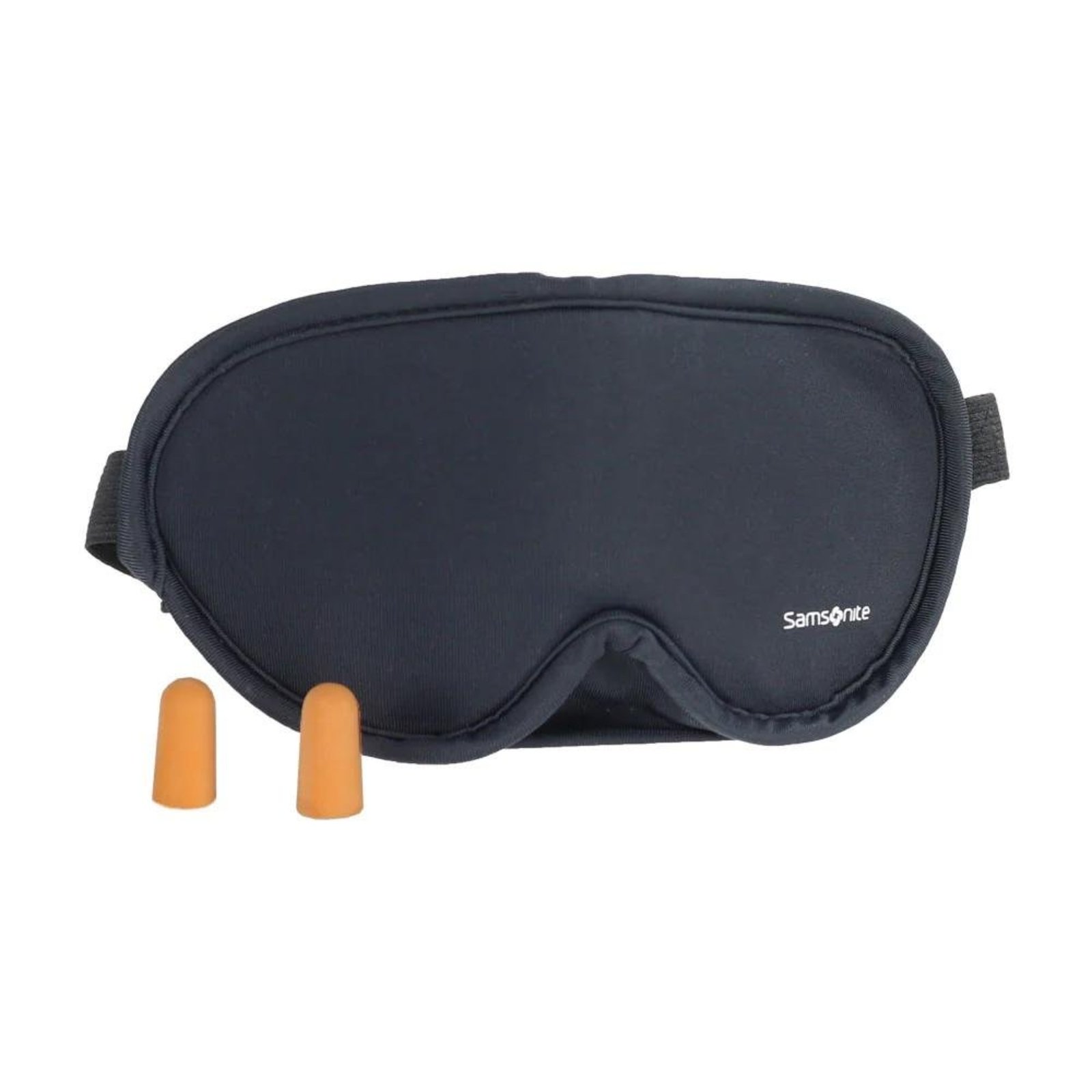 Kit Samsonite Máscara de Dormir e Protetores de Ouvido Preto