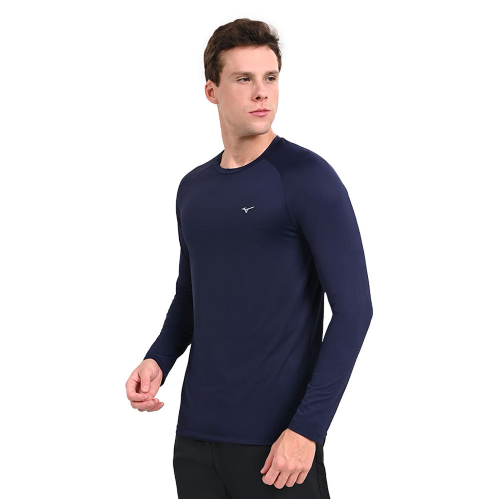 Camiseta Manga Longa de Treino Mizuno PRO UV +50 Masculina
