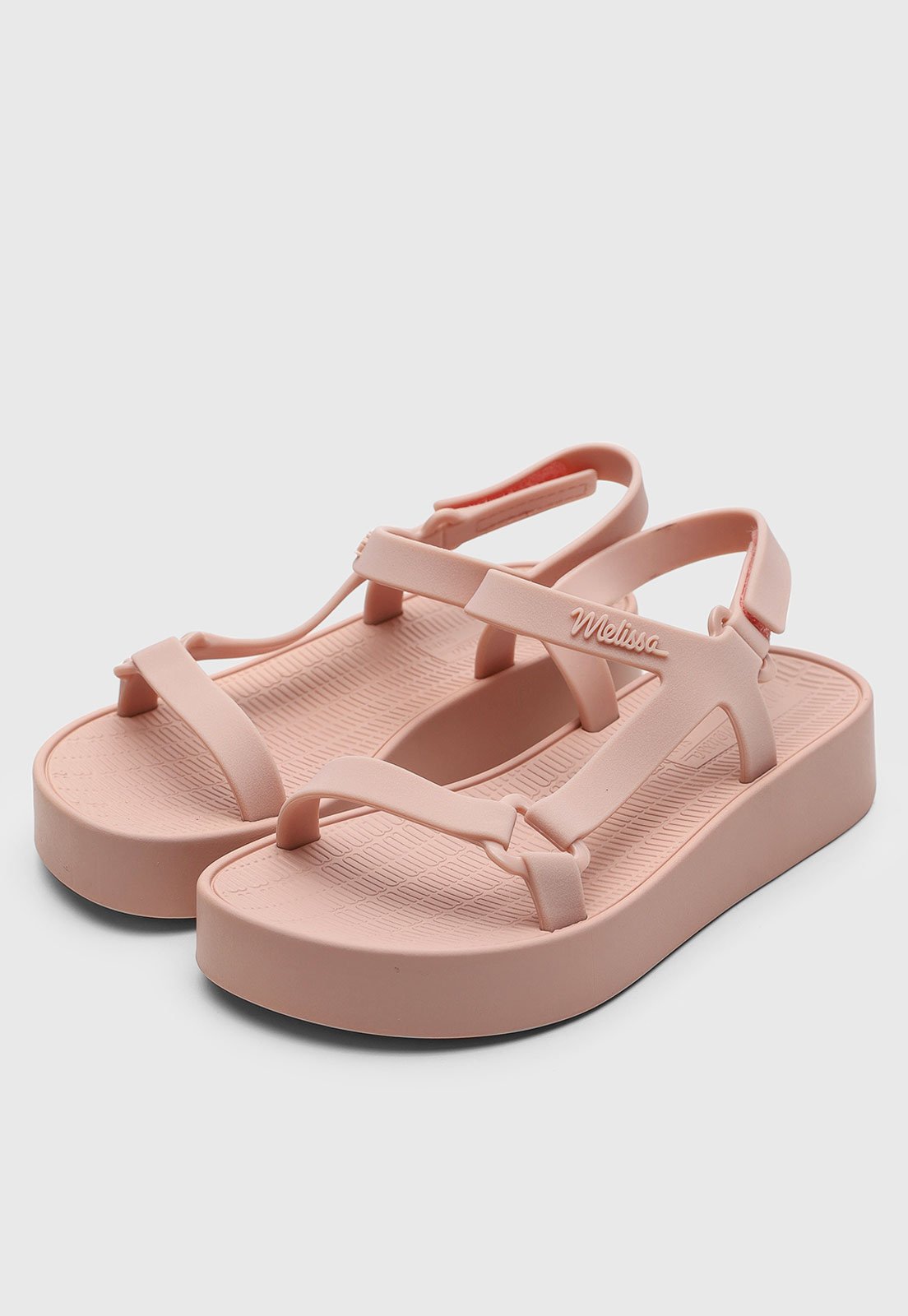 Infantil – Sandália Mini Melissa Sun Downtown Platform Rosa