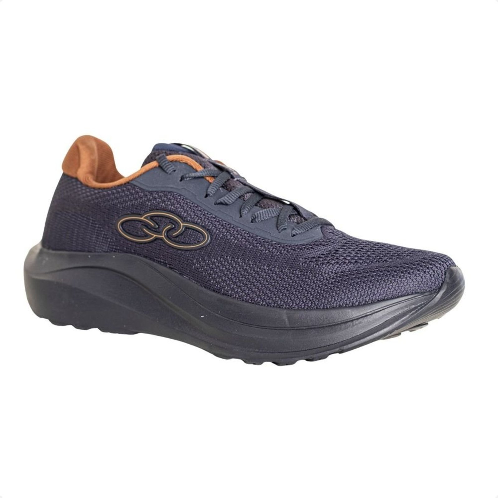 Vista 3 Tênis Corrida Masculino Olympikus Apice azul OLYMPIKUS azul