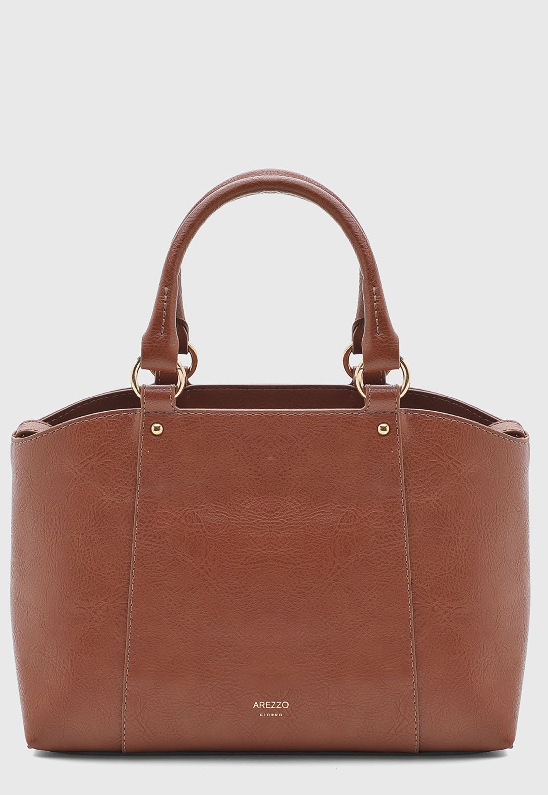 Bolsa Feminina Arezzo Grande Estruturada Marrom