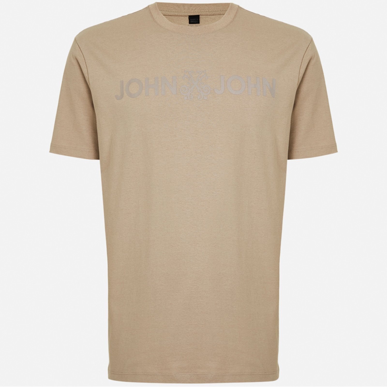 Camiseta John John Rg Basic Ve25 Bege Masculino