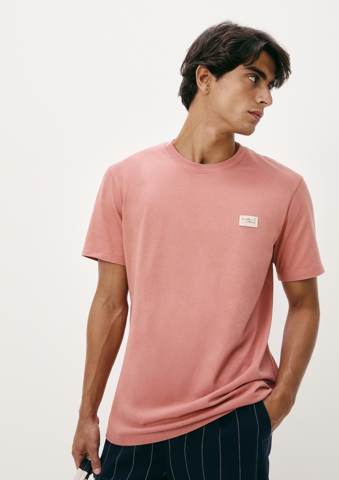 Camiseta Masculina Manga Curta Com Estampa Hering